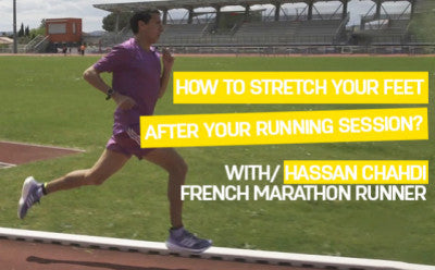 Foot stretching, a runner's best friend with Hassan Chahdi