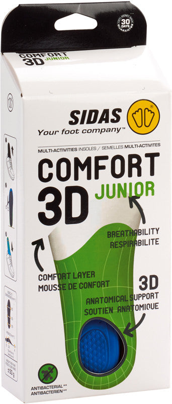 Einlegesohlen für den Alltag - Comfort 3D Junior