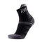 Run Anatomic Comfort Ankle Unisex Black Grey