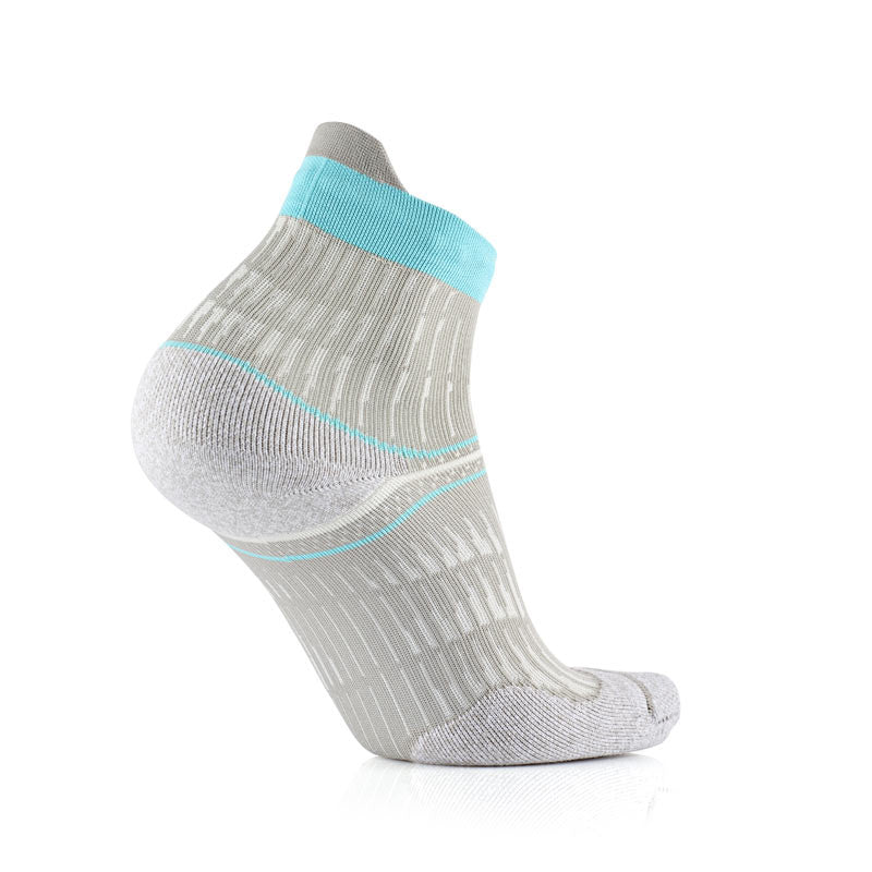 Run Anatomic Comfort Ankle Women Light Grey Turquoise