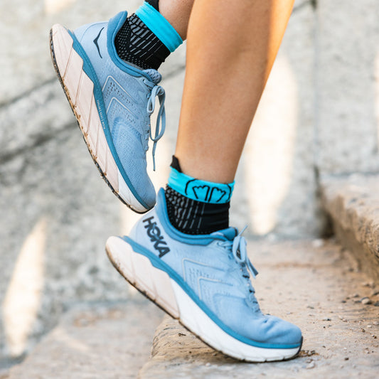 Run Feel Black/Turquoise