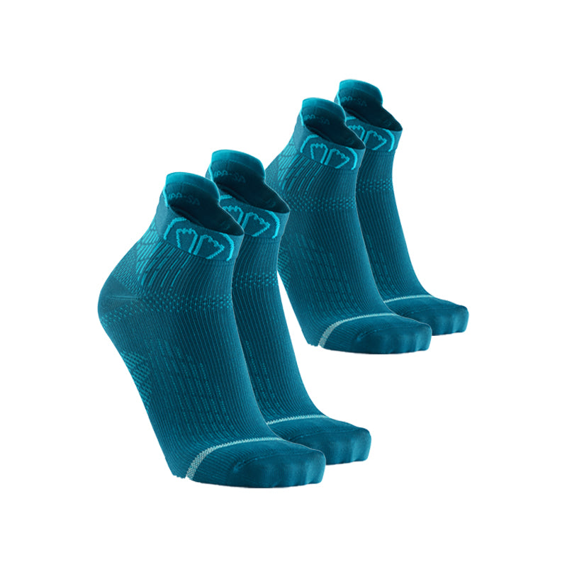 2-pair set - Run Anatomic Ankle Women Blue