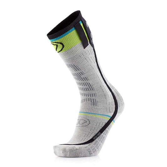 Heated ski socks - Ski Race S.E.T® (grey)