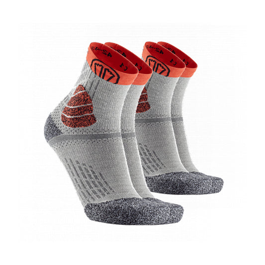 2-pair set - Winter Trail Protect white/orange