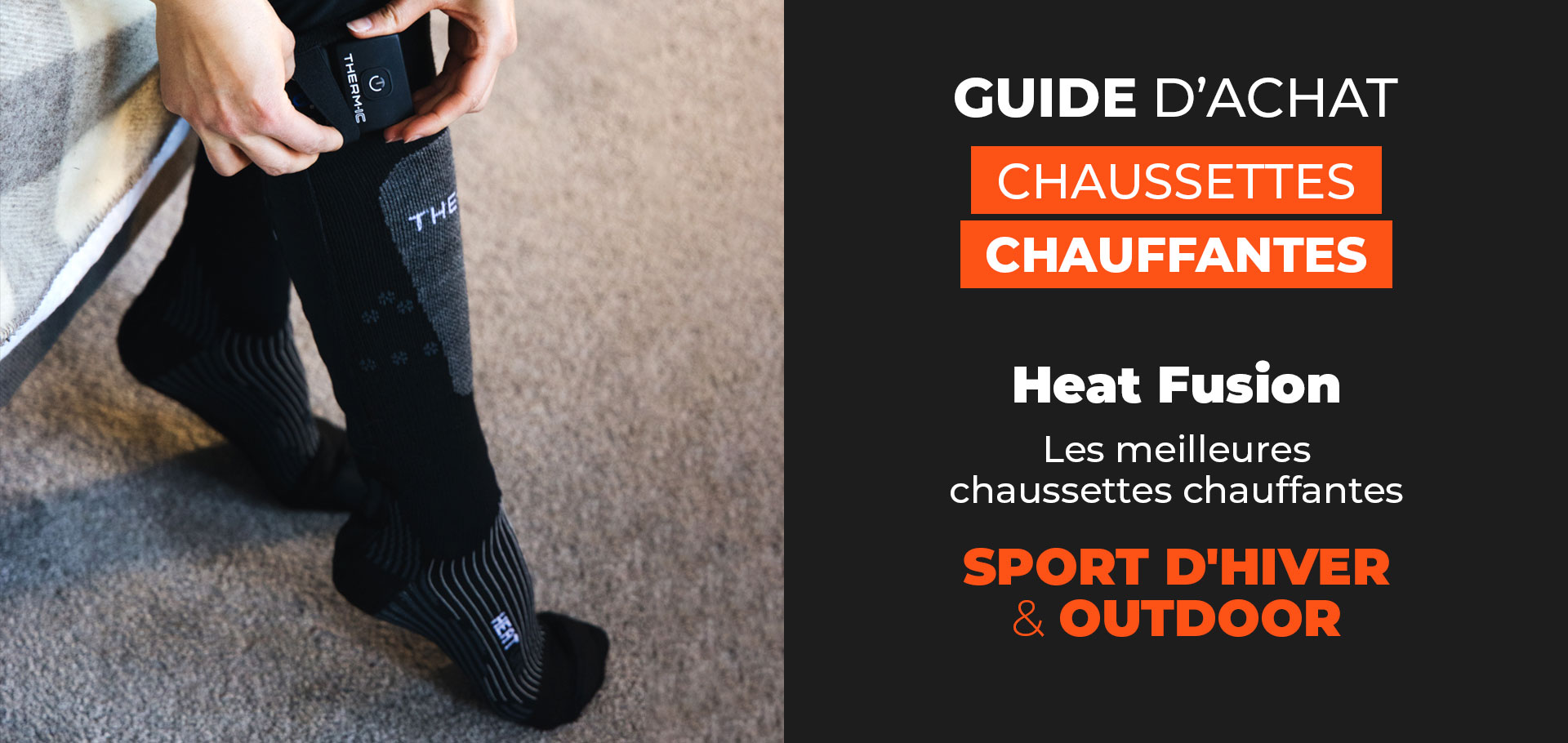 HeatyVest® | Les Chaussettes Chauffantes Intelligentes